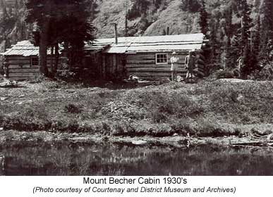 Mount Becher Cabin 1934
