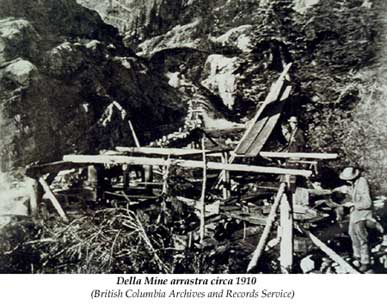 Della Mine arrastra circa 1910