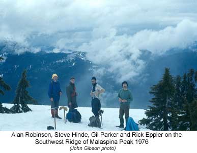 Southwest Ridge of Malaspina  Peak, 1976
