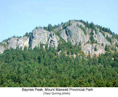 Baynes Peak, Mt. Maxwell Provincial Park