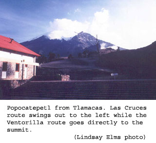 Popocatepetl from Tlamacas