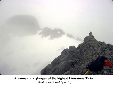 A momentary glimpse of the highest Limestone Twin