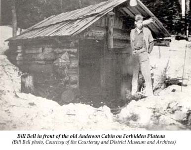 Beill Bell at Anderson Cabin , Forbidden Plateau