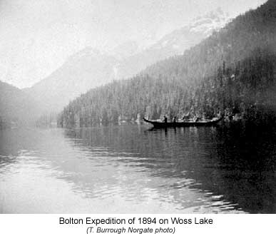 Bolton Expedition of 1894 on Woss Lake